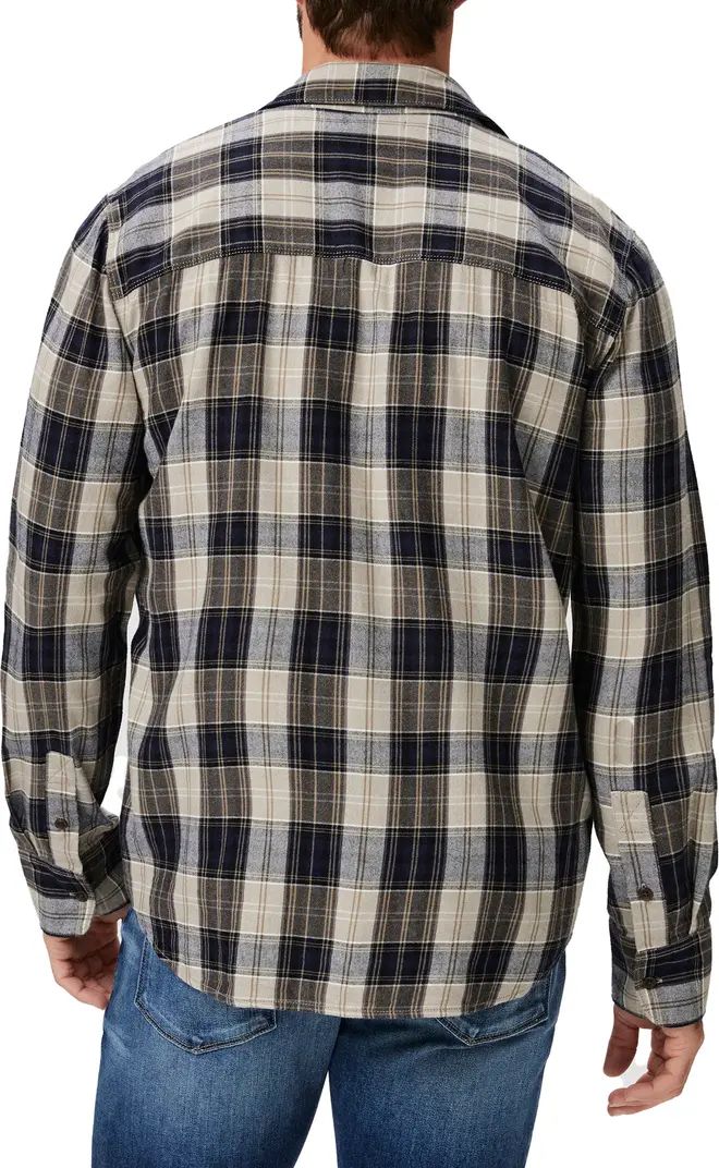 PAIGE Everett Plaid Flannel Button-Up Shirt | Nordstrom | Nordstrom