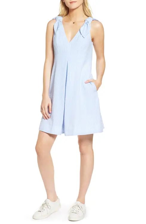 1901 Bow Seersucker Dress | Nordstrom