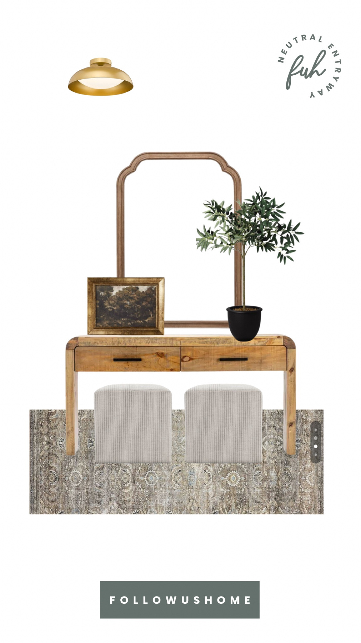 Entryway idea, neutral entry, transitional designn

#LTKsalealert #LTKfindsunder100 #LTKhome