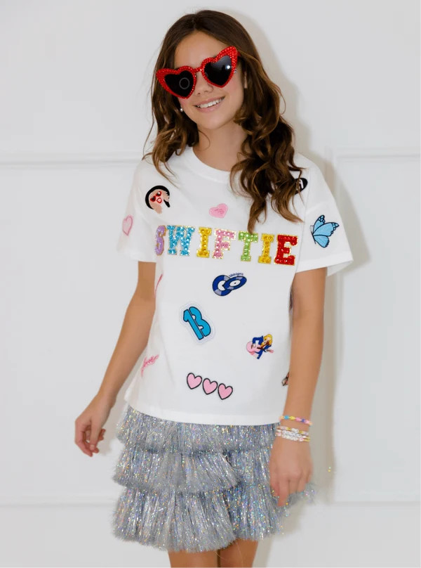 Crystal Swiftie Patch T-shirt | Lola + The Boys