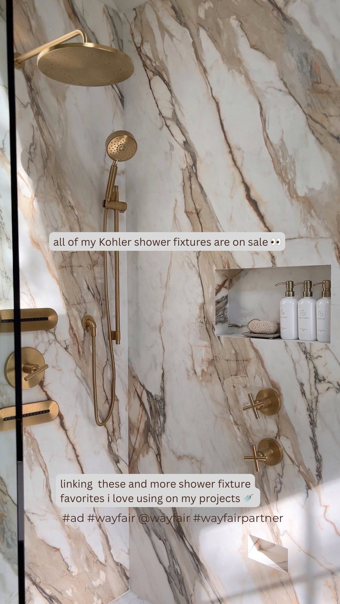 linking some of my shower fixture favorites from Wayfair! 

@Wayfair wayfair #paidlinks #wayfair #wayfairpartner #ad 

#LTKHome #LTKSaleAlert