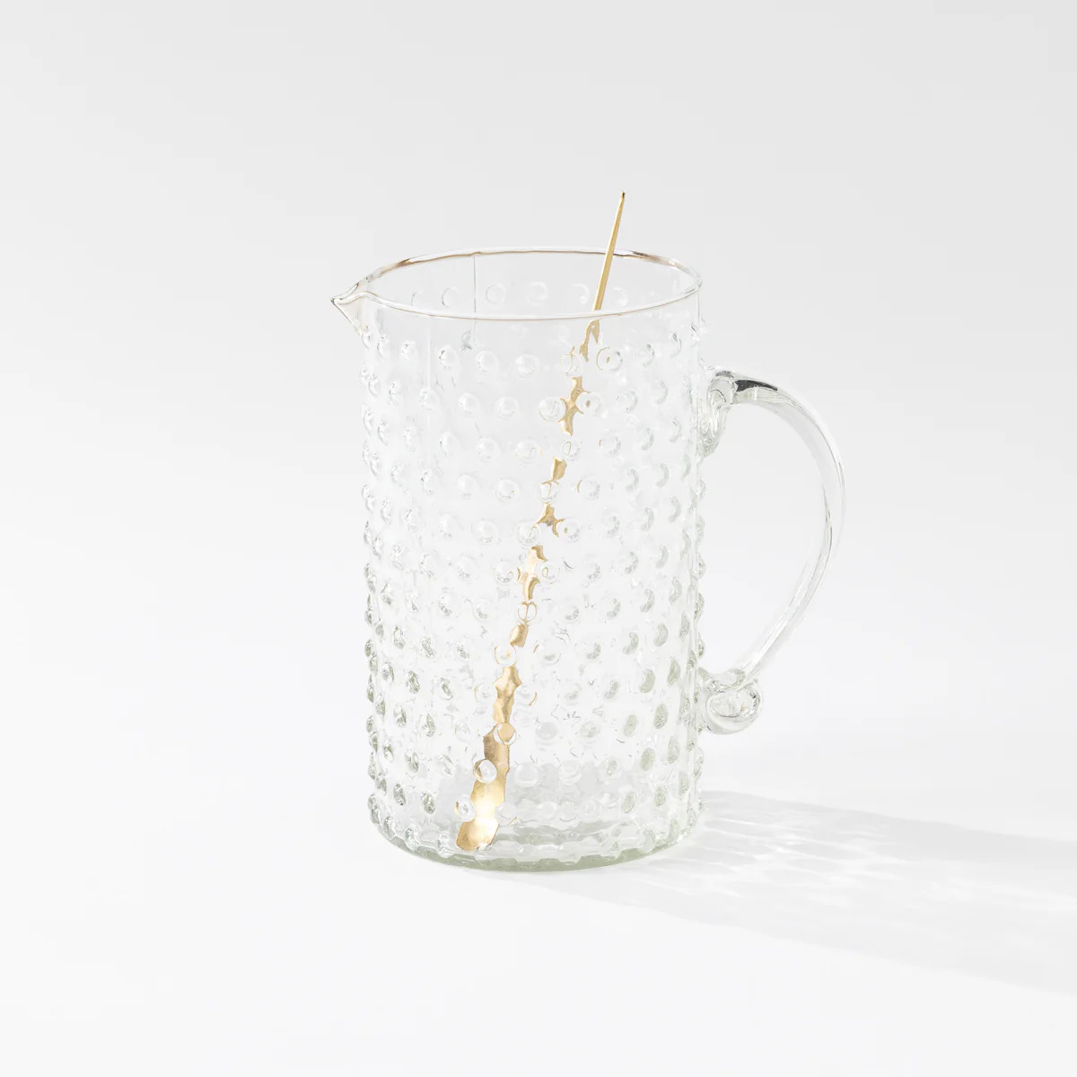 Hobnail Pitcher & Drinking Glasses | Modern Locke