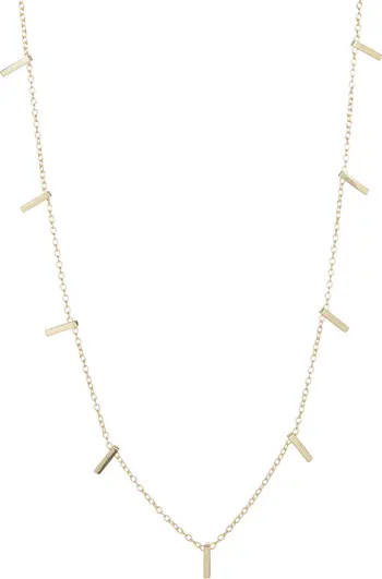 Adornia 14K Gold Plated Bar Necklace | Nordstromrack | Nordstrom Rack