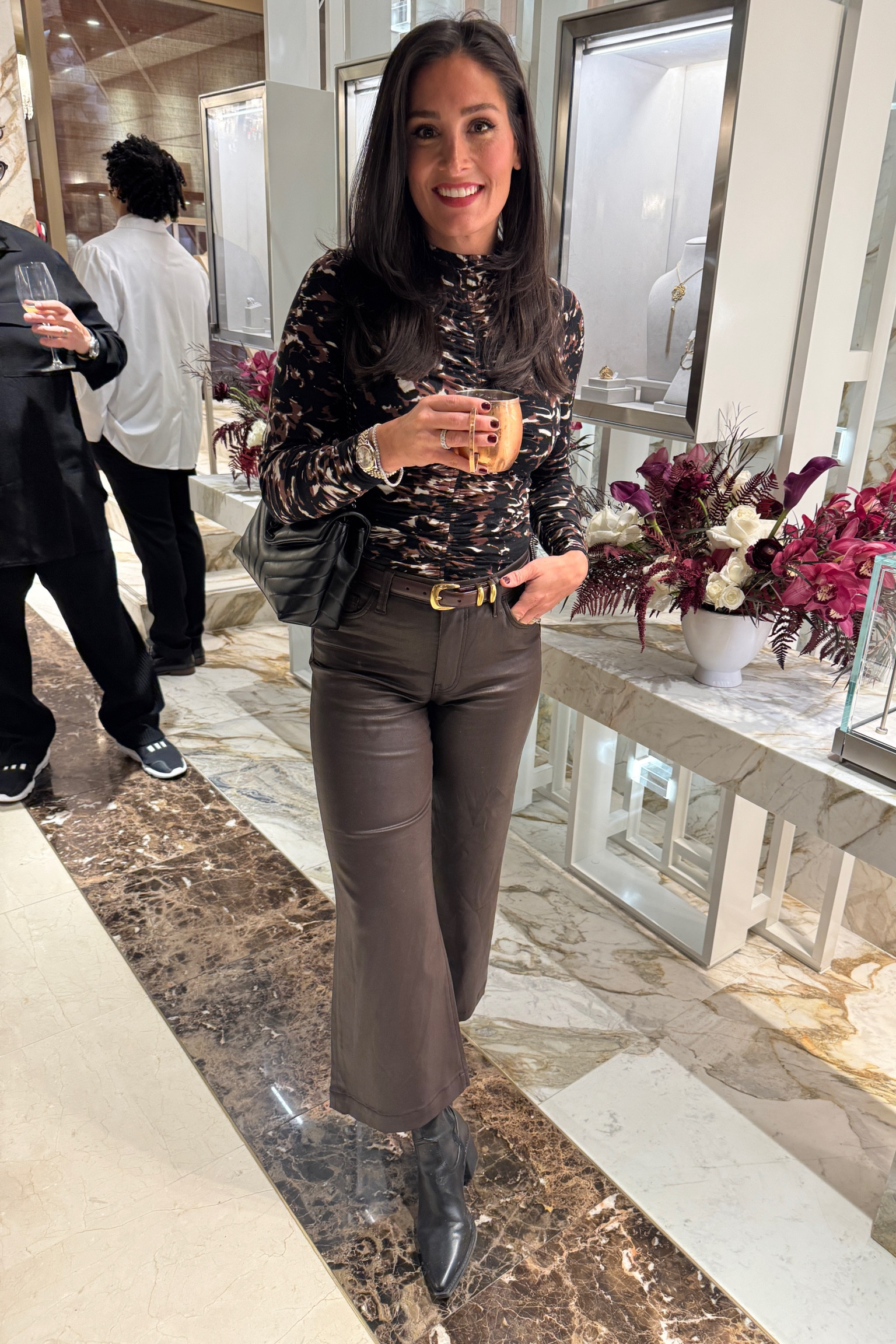 My favorite pants of the season and they are available in most sizes in a ton if different colors and textures (hello burgundy velvet!!)