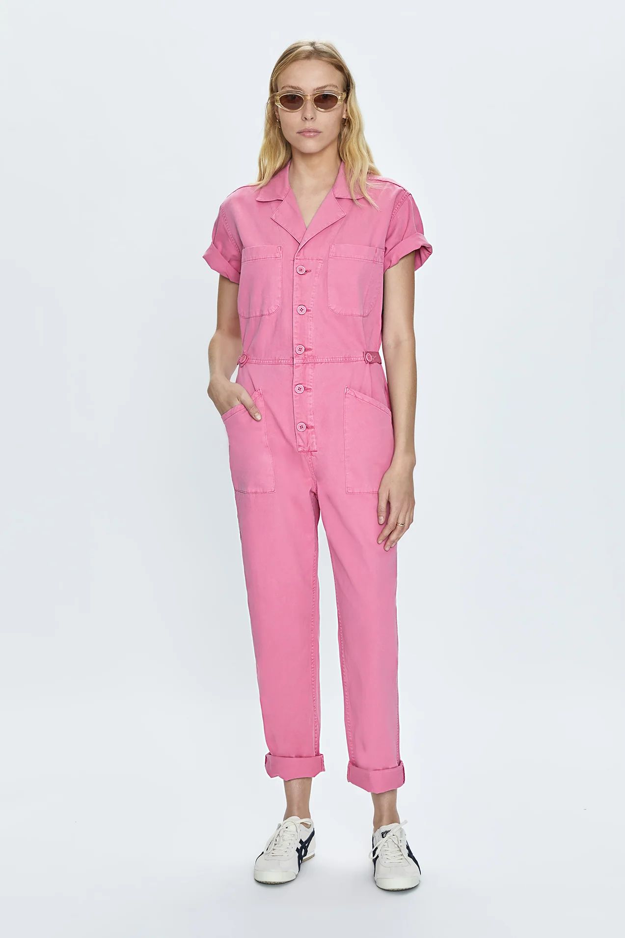 Grover Short Sleeve Field Suit - Flamingo | Pistola Denim