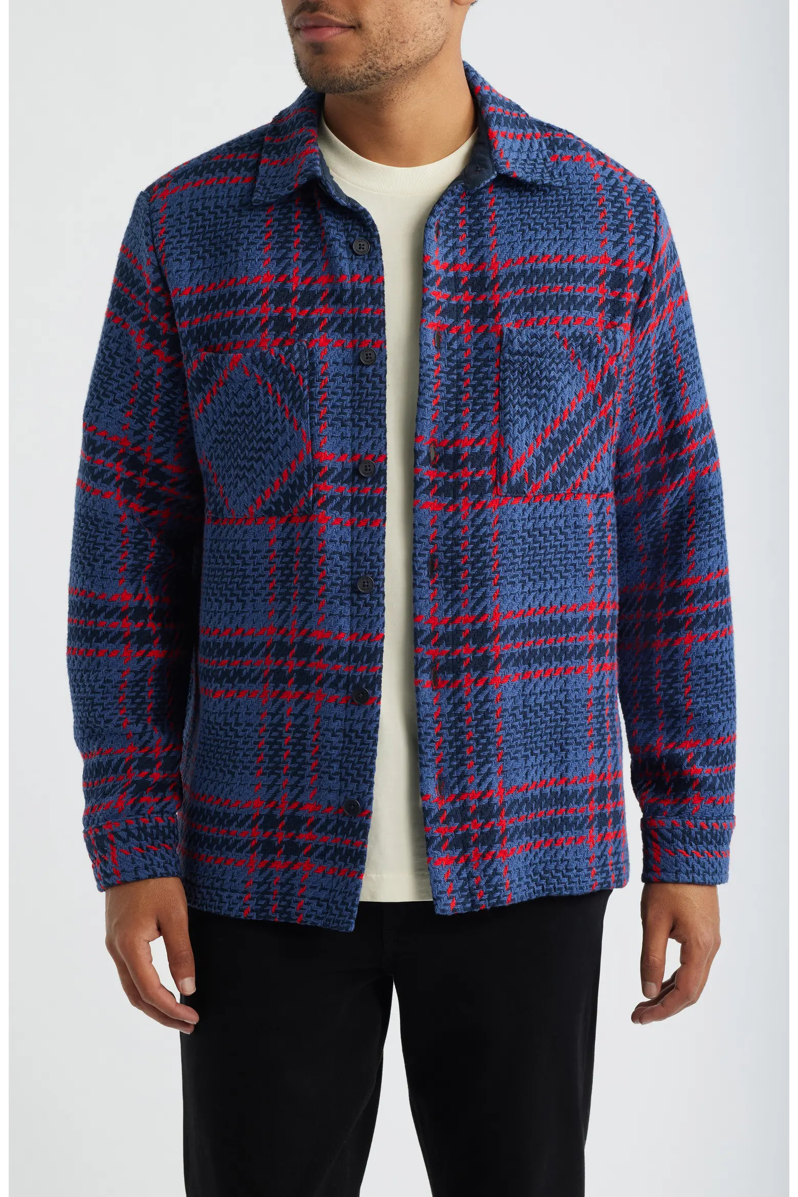 Whiting Wye Check Overshirt (Men) | Nordstrom | Nordstrom