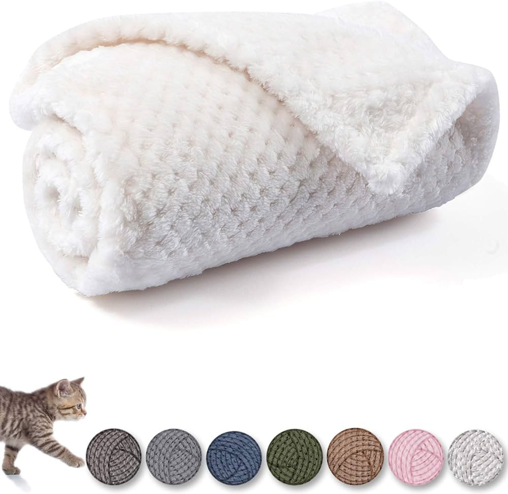 Dog Blanket or Cat Blanket or Pet Blanket, Warm Soft Fuzzy Blankets for Puppy, Small, Medium, Lar... | Amazon (US)