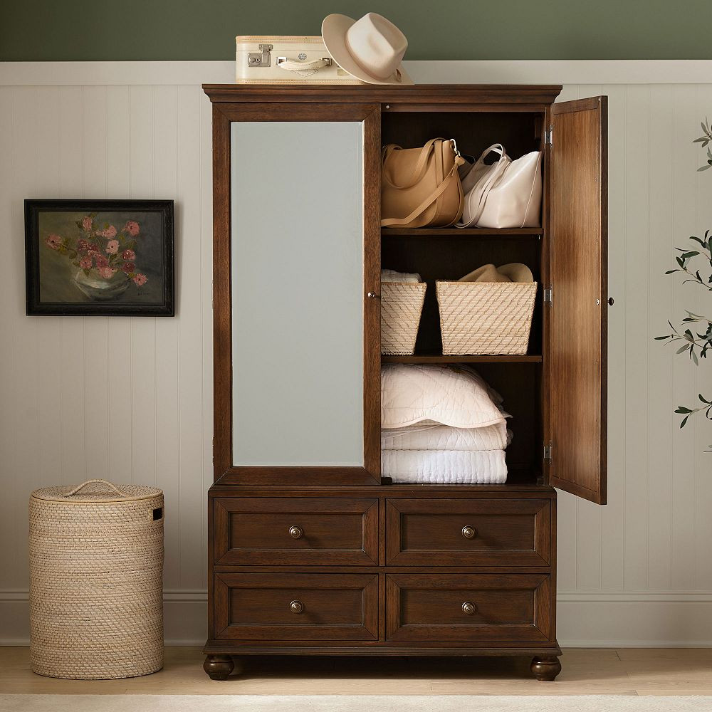 Chris Loves Julia Armoire (42w x 21d") | Pottery Barn Teen