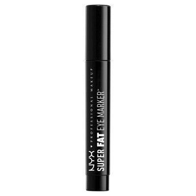 NYX Professional Makeup Super Fat Eye Marker Carbon Black - 0.10oz | Target
