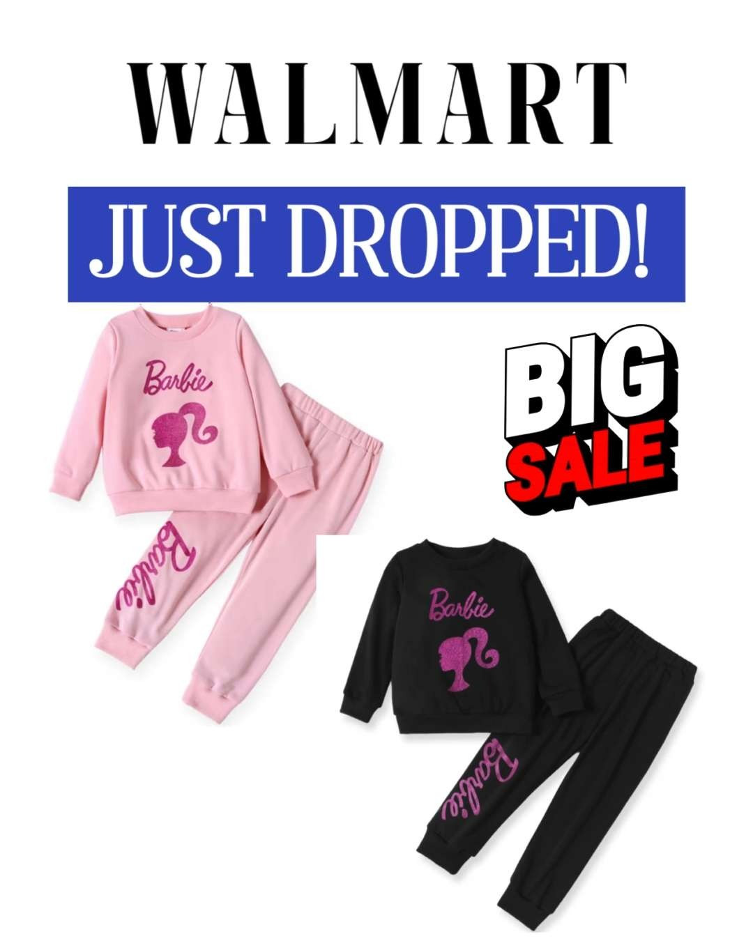 This adorable Barbie outfit set is perfect for little ones who love fun, comfy style. Featuring a soft cotton pullover with cute Barbie letter print and matching elastic-waist pants, it’s cozy, playful, and easy for everyday wear. Perfect for playdates, school days, or lounging in style — a total win for Barbie fans! ✨👧💖

🎀 Soft cotton comfort
🎀 Easy pullover + stretchy waist
🎀 Cute Barbie design kids love
🎀 Perfect everyday outfit

#LTKkids #LTKfamily #LTKfinds #LTKunder25 #LTKmusthave 

 

#LTKGiftGuide #LTKSaleAlert #LTKKids