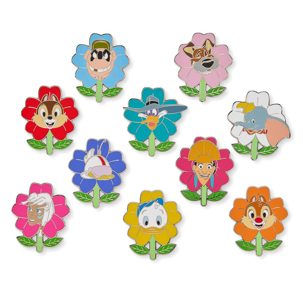 Disney Blooms Mystery Pin Blind Pack \u2013 2-Pc. \u2013 Limited Release | Disney Store