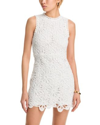Crochet Mini Dress - Exclusive | Bloomingdale's (US)