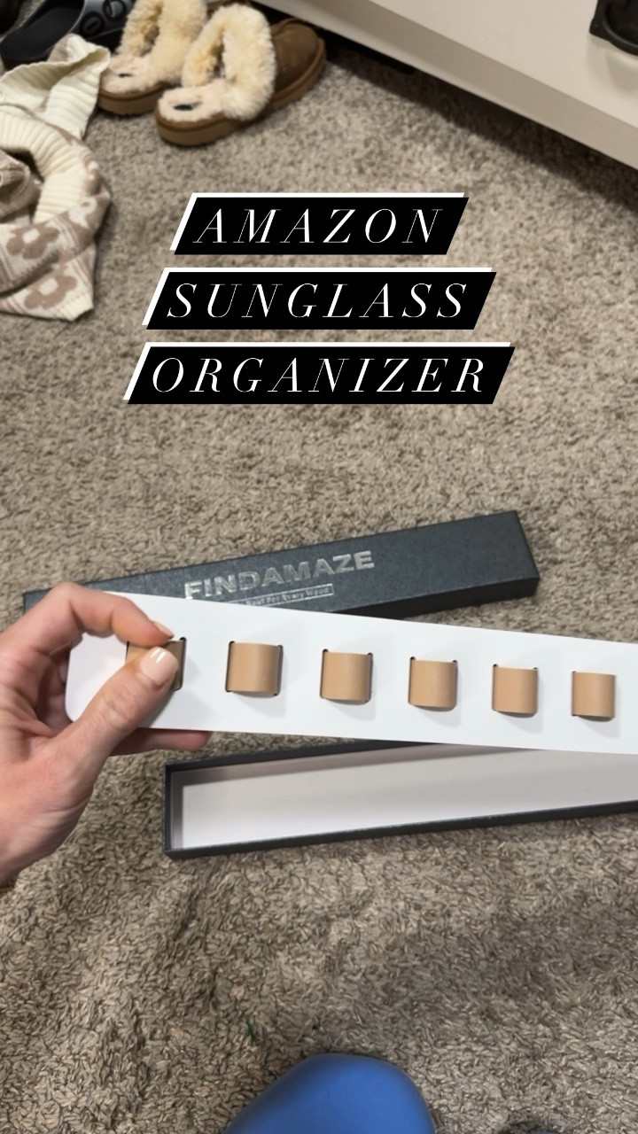 Amazon sunglass holder/organizer! 
Comes in different colors and easy install 

#LTKhome #LTKVideo #LTKfamily