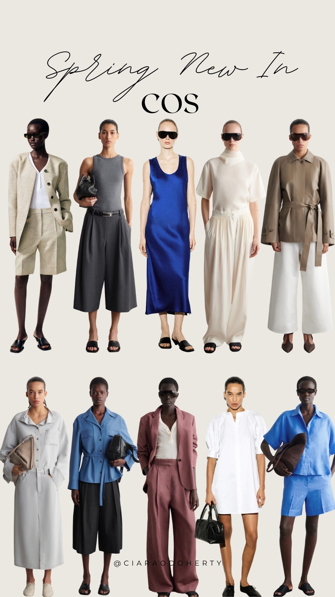 Spring New In: COS

COS , blazer, jeans, spring new in, satin dress, trousers, suit, linen shorts, shirt

#LTKireland #LTKeurope #LTKspring