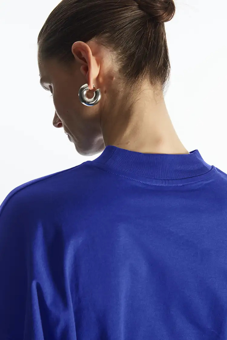 THE FULL VOLUME T-SHIRT - BLUE - COS | COS UK