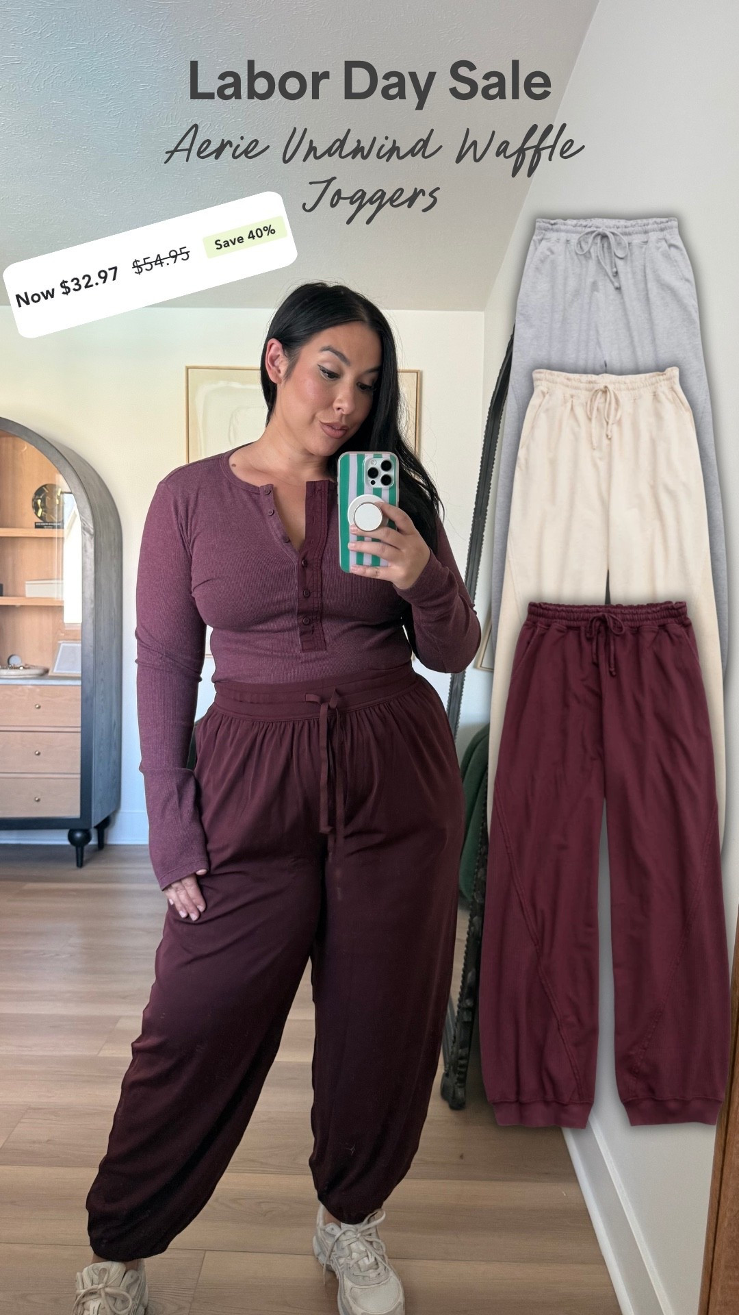 Some of my most worn joggers this fall. On sale for Labor Day! 

Midsize fashion, ootd, sale, outfit inspo

#LTKootd #LTKSeasonal #LTKMidsize