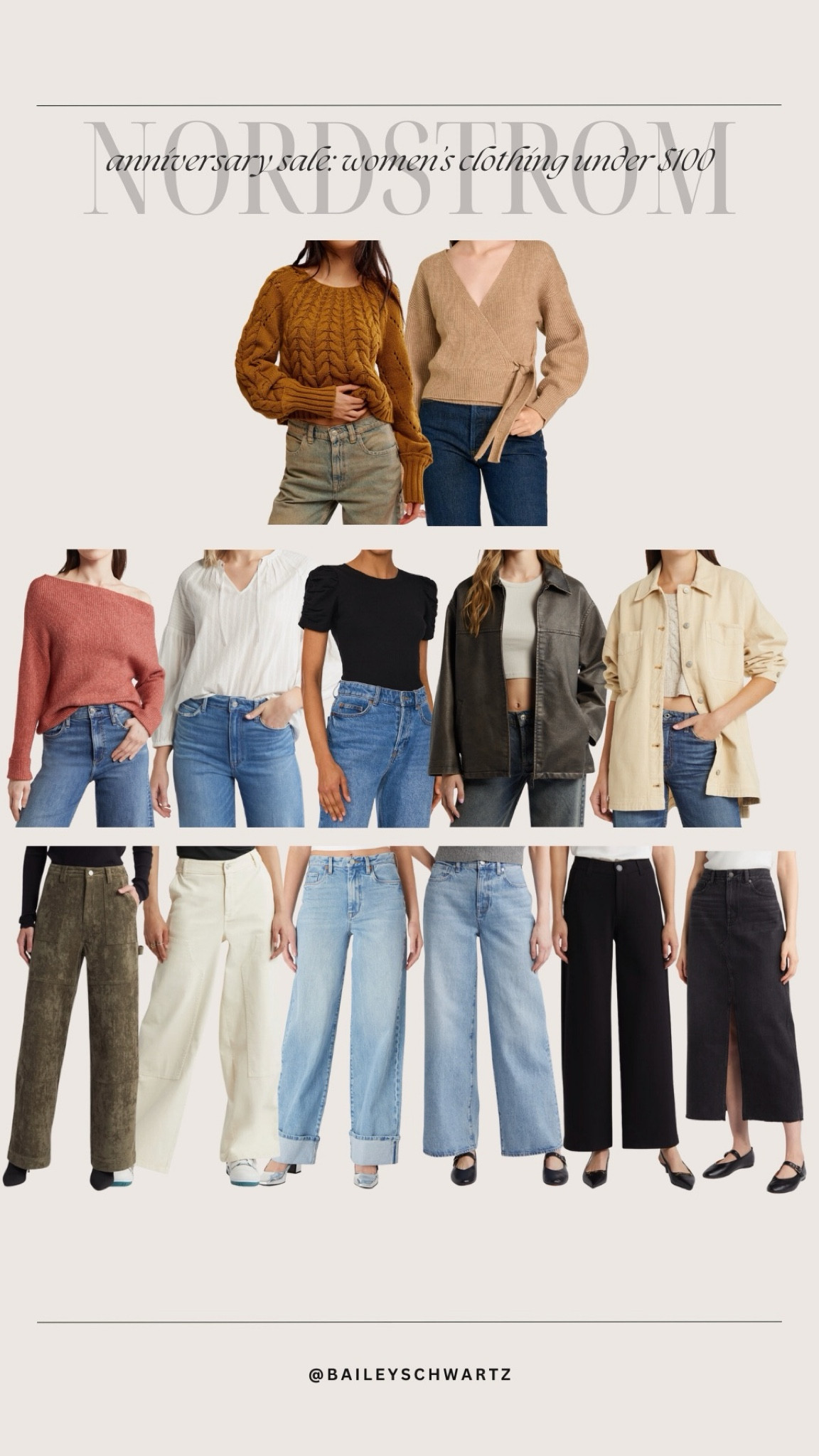 Nordstrom anniversary sale: women’s clothing under $100! 

#LTKFindsUnder100 #LTKxNSale