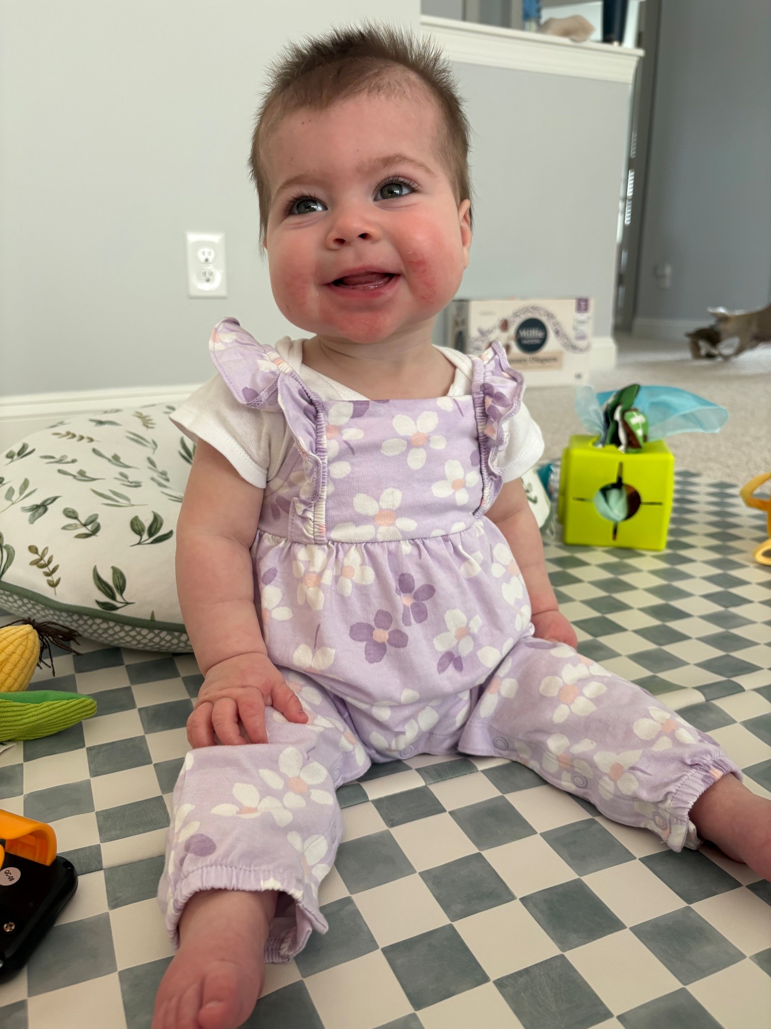 The cutest $10 romper for spring 😍🌸💜

#LTKmomlife #LTKBaby #LTKootd