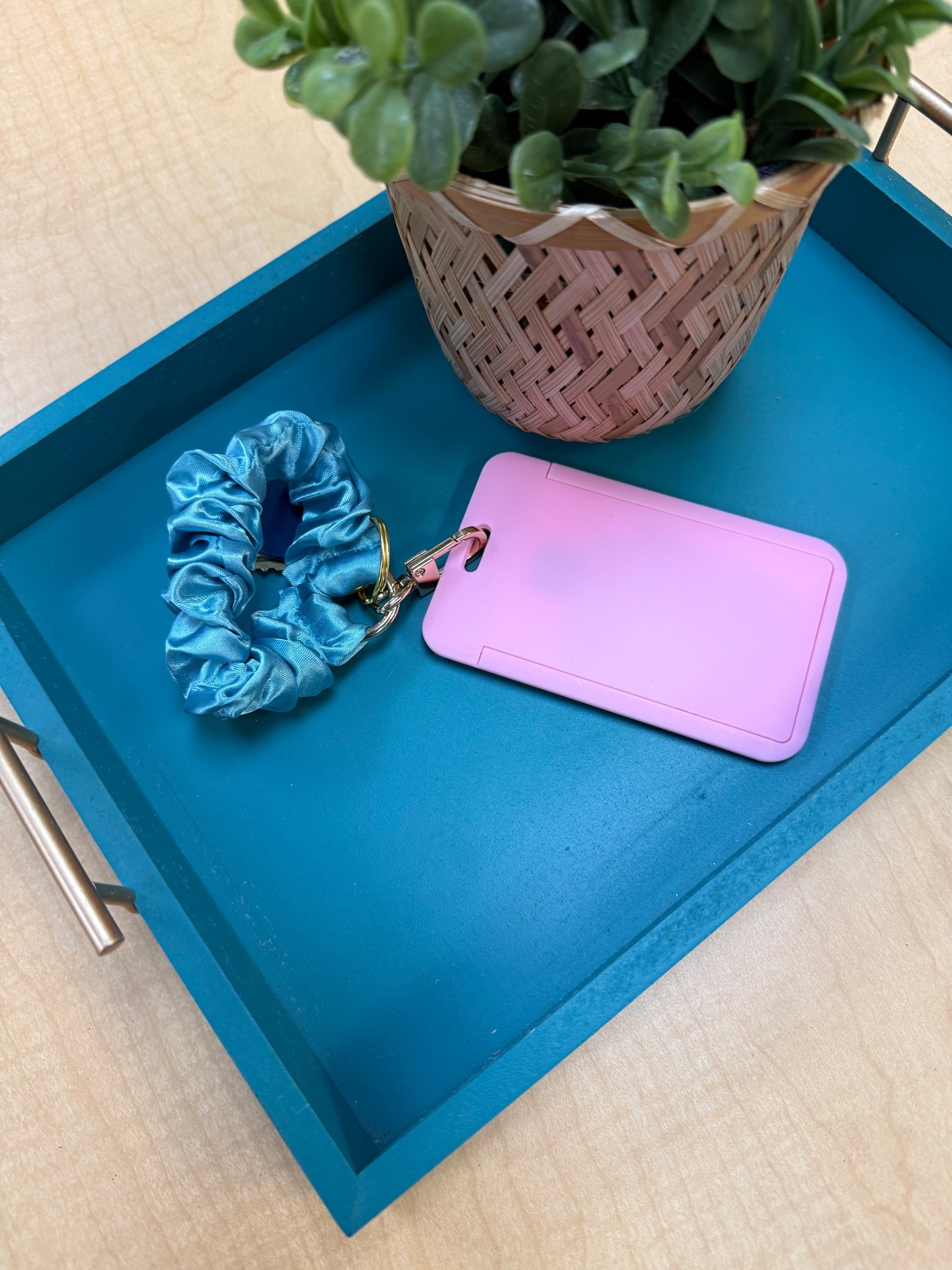 Classroom teacher ID badge holder cover and scrunchie lanyard! Back to school teacher finds. 

#LTKSeasonal #LTKSaleAlert