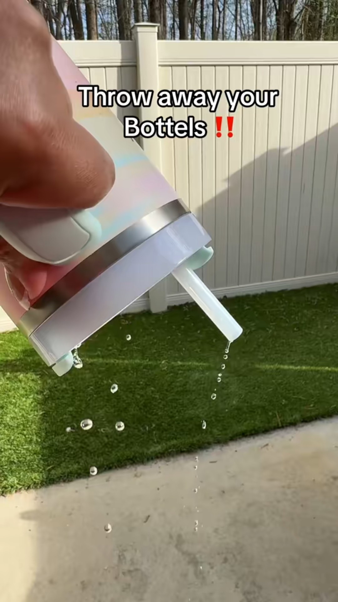 This is my new favorite cup that is leak proof easy to take with me and throw it in a bag on the go. I still get to use my straw like I like. I love my Hydrojug 

#LTKHome