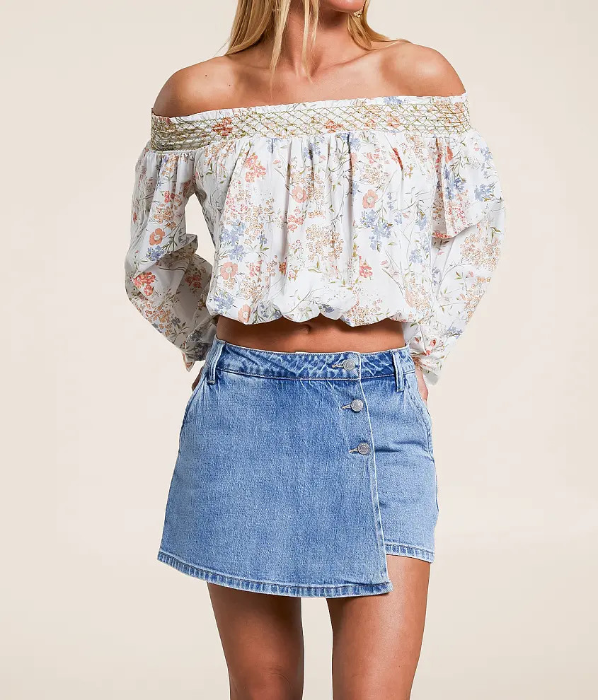 High Rise Stretch Skort | Buckle