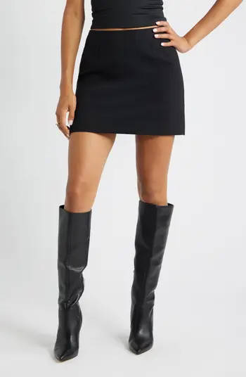 Open Edit The Icon A-Line Miniskirt | Nordstrom | Nordstrom
