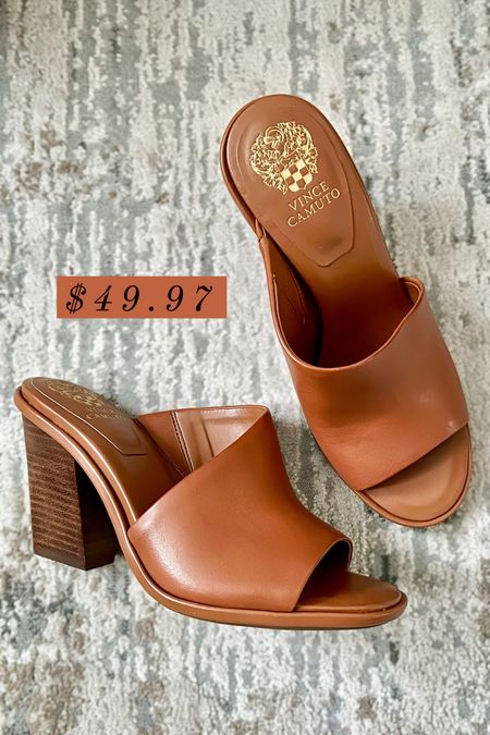 Found the perfect cognac sandals for Spring. 🌼🤎 Vince Camuto is one of my go-to brands for shoes because the quality is always good and they’re comfortable!

#LTKSpringSale #LTKfindsunder50 #LTKshoecrush