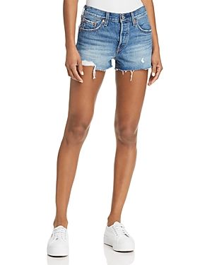 Levi's 501 Distressed Denim Shorts in Back to Your Heart | Bloomingdale's (US)