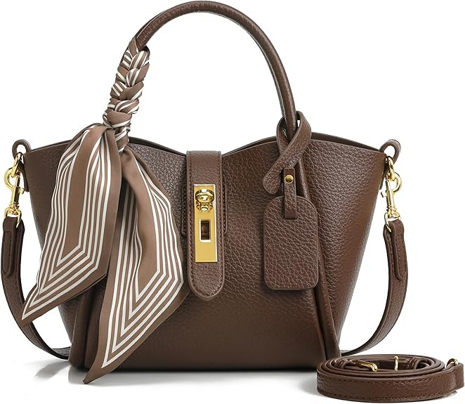 Women's shoulder bag, women's wallet, vintage handbag, synthetic leather crossbody bag with adjus... | Amazon (US)