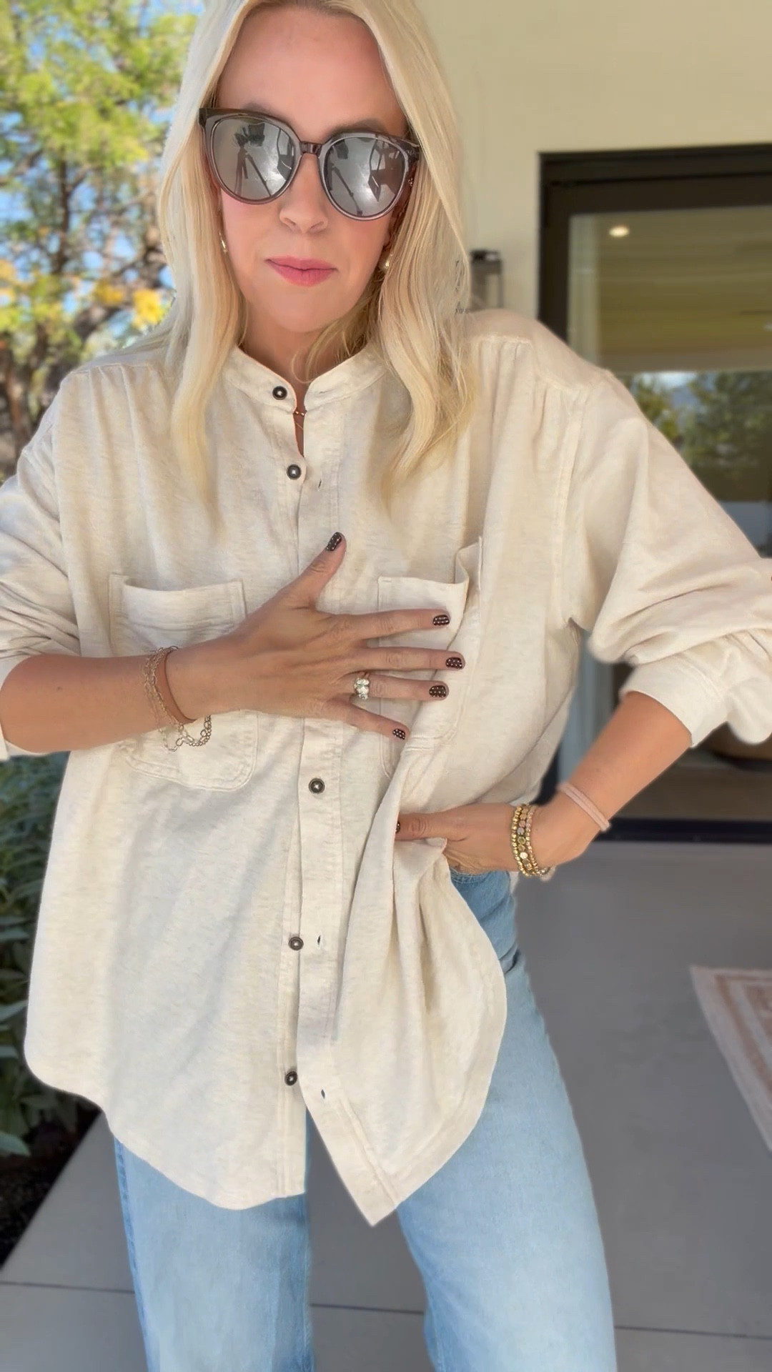 This aerie shacket is on sale right now! You can use code LTKFALLSALE for an extra % off, making this only $20!!

#LTKStyleTip #LTKFallSale #LTKSaleAlert