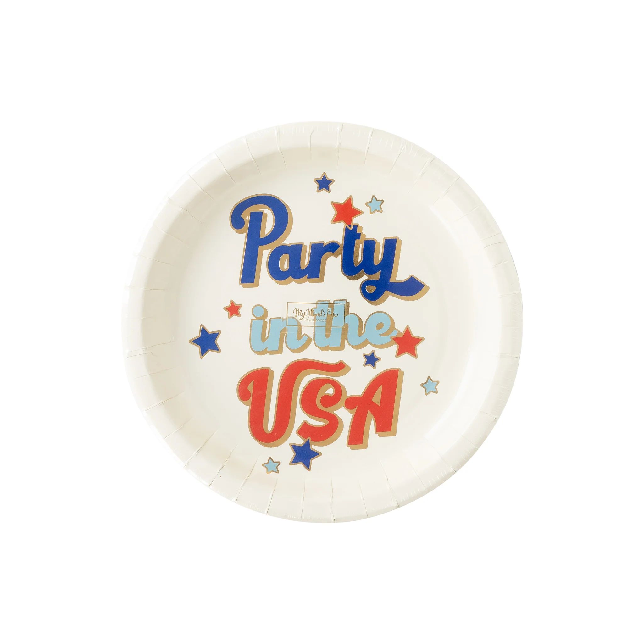 Party in the USA Plate | My Mind's Eye