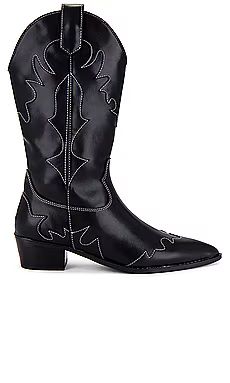 WeWoreWhat Cowboy Boot in Black from Revolve.com | Revolve Clothing (Global)