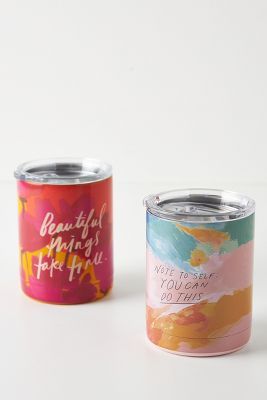 Morgan Harper Nichols Affirmations Travel Mug | Anthropologie (US)