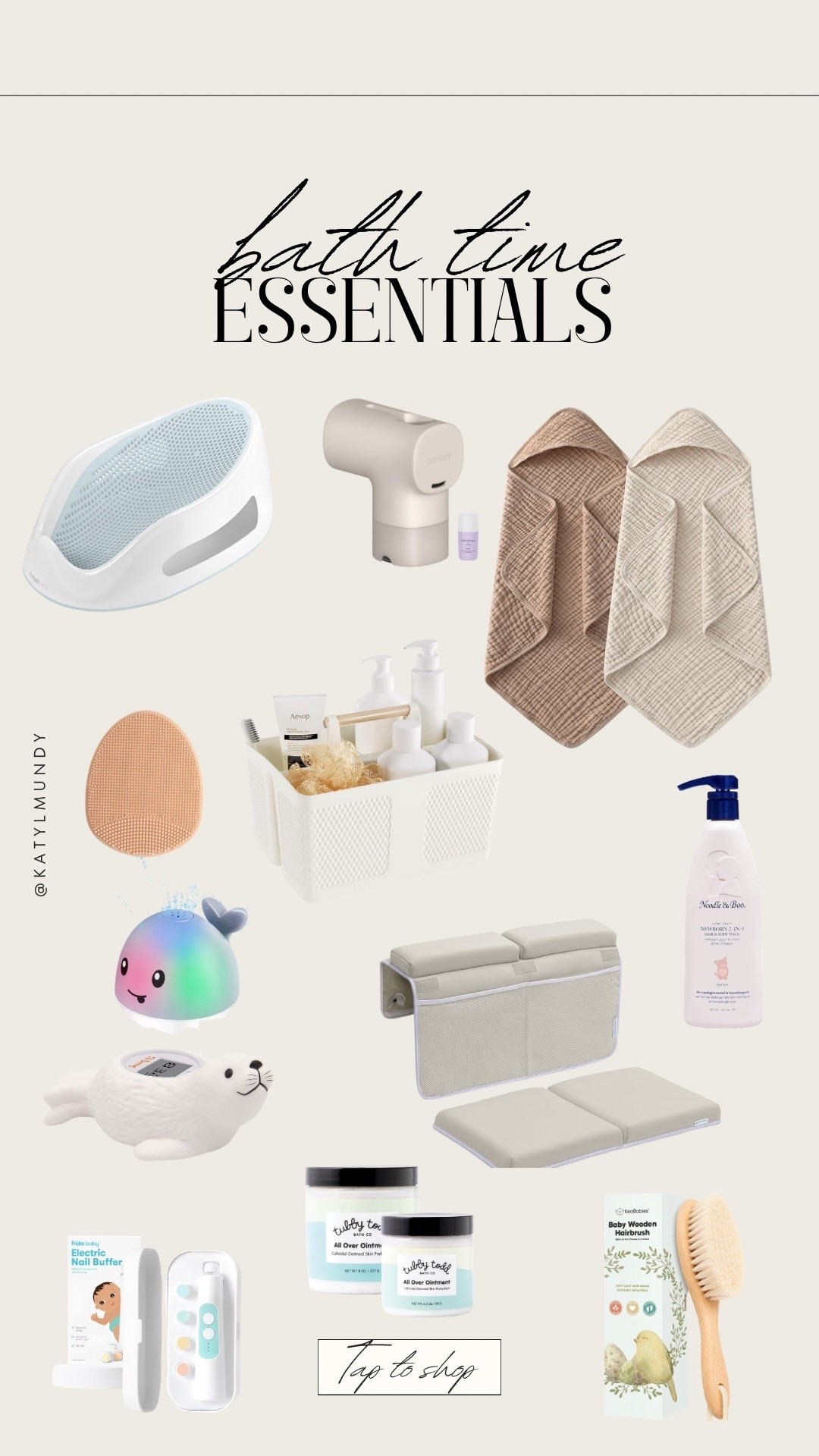 All our newborn bath time essentials!! 

Baby registry must haves