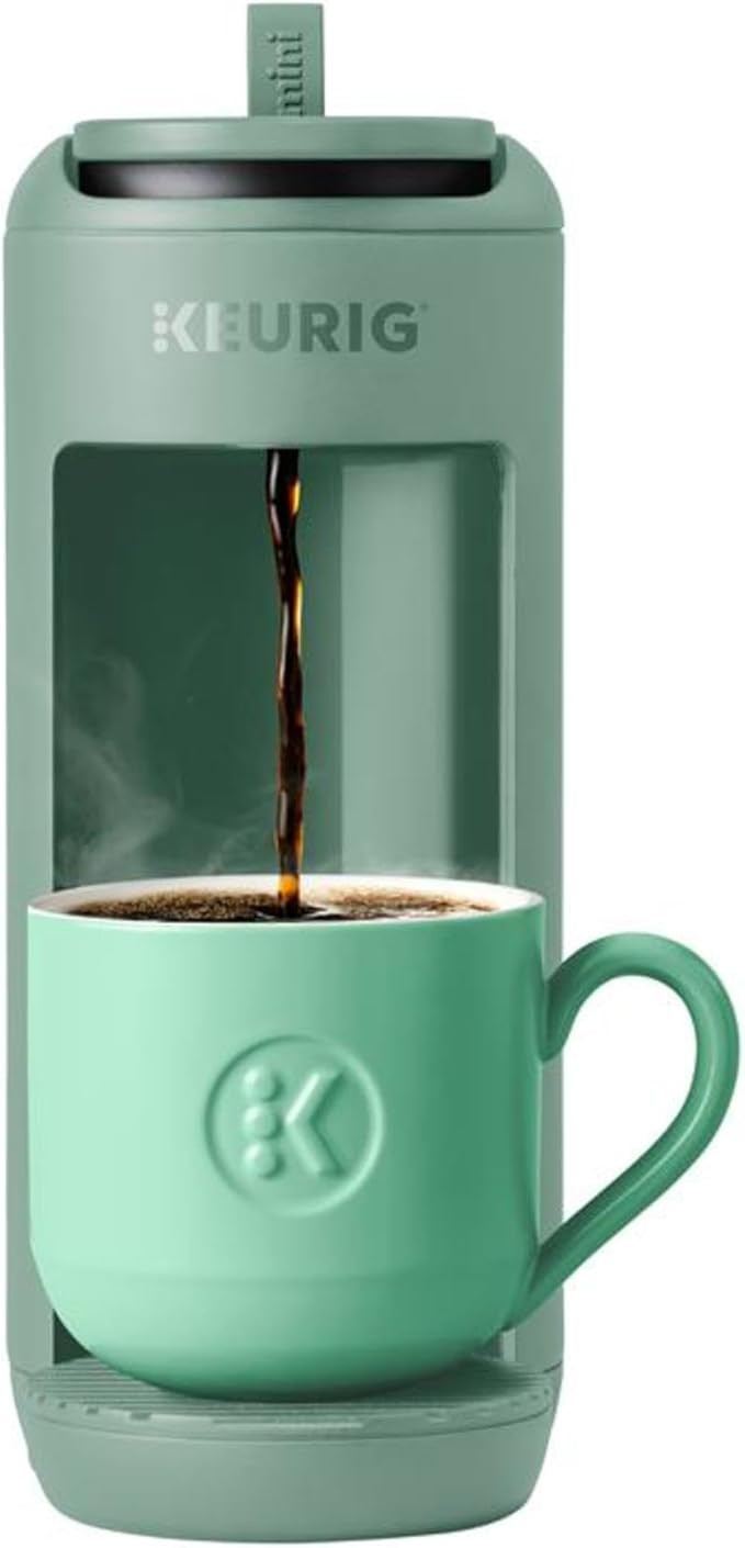 Keurig K-Mini Mate Single Serve K-Cup Pod Coffee Maker, Brews Up to 12 oz Cup, Compact Portable C... | Amazon (US)