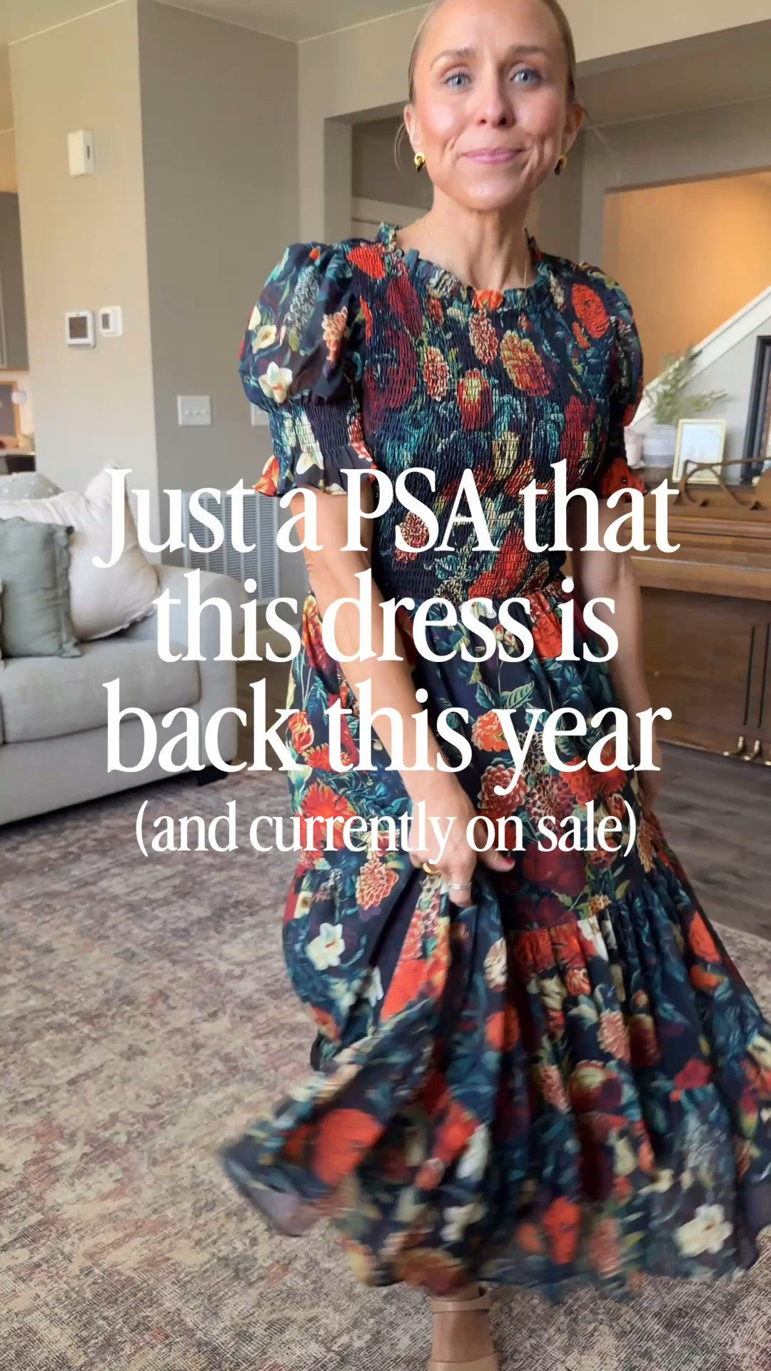 This dress is back! 

I am a size small
top and 2 or 26 bottoms.

#LTKgrwm #LTKmomlife #LTKootd
