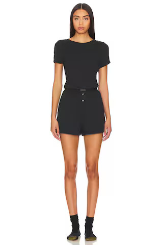 Soft Modal Rib Tee Short Set
                    
                    LUNYA | Revolve Clothing (Global)