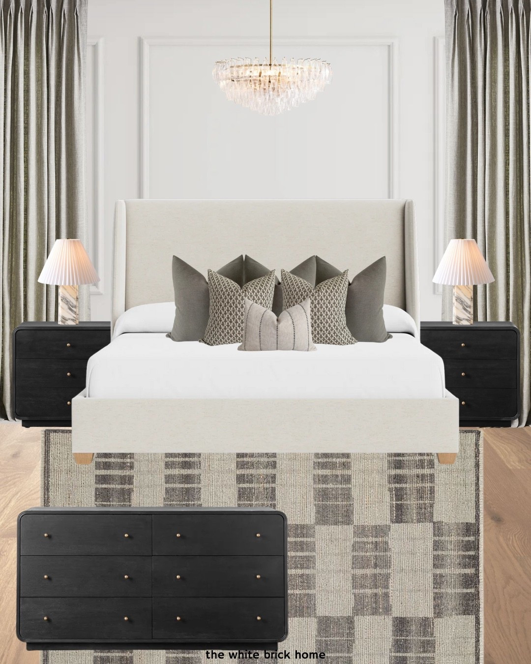 A beautiful bedroom design with a new pottery barn rug! 

🖤🖤

Bed, bedroom, bedroom decor, bedroom ideas, bedroom design, dresser, nightstand, area rug, bedroom rug, table lamp, lamp, chandelier, bedroom ideas, bedroom furniture, throw pillows, pillow, curtains, home design, home decor, bedroom pottery barn, McGee and co, crate and barrel 

#LTKHome #LTKFindsUnder100 #LTKSaleAlert