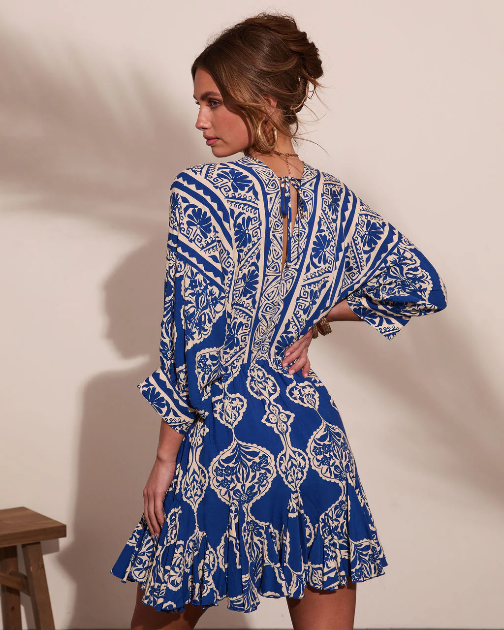 Riviera Radiant Abstract Print Mini Dress | VICI