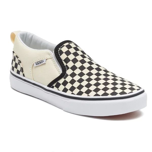 Vans Asher Kid's Checkered Skate Shoes | Kohl's