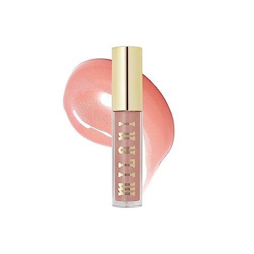 Milani Lip Gloss, Keep It Full Nourishing Lip Plumper with Hyaluronic Acid & Peptides for Soft, Fuller-Looking Lips (0.13 Fl. Oz.) Prismatic Peach | Amazon (US)