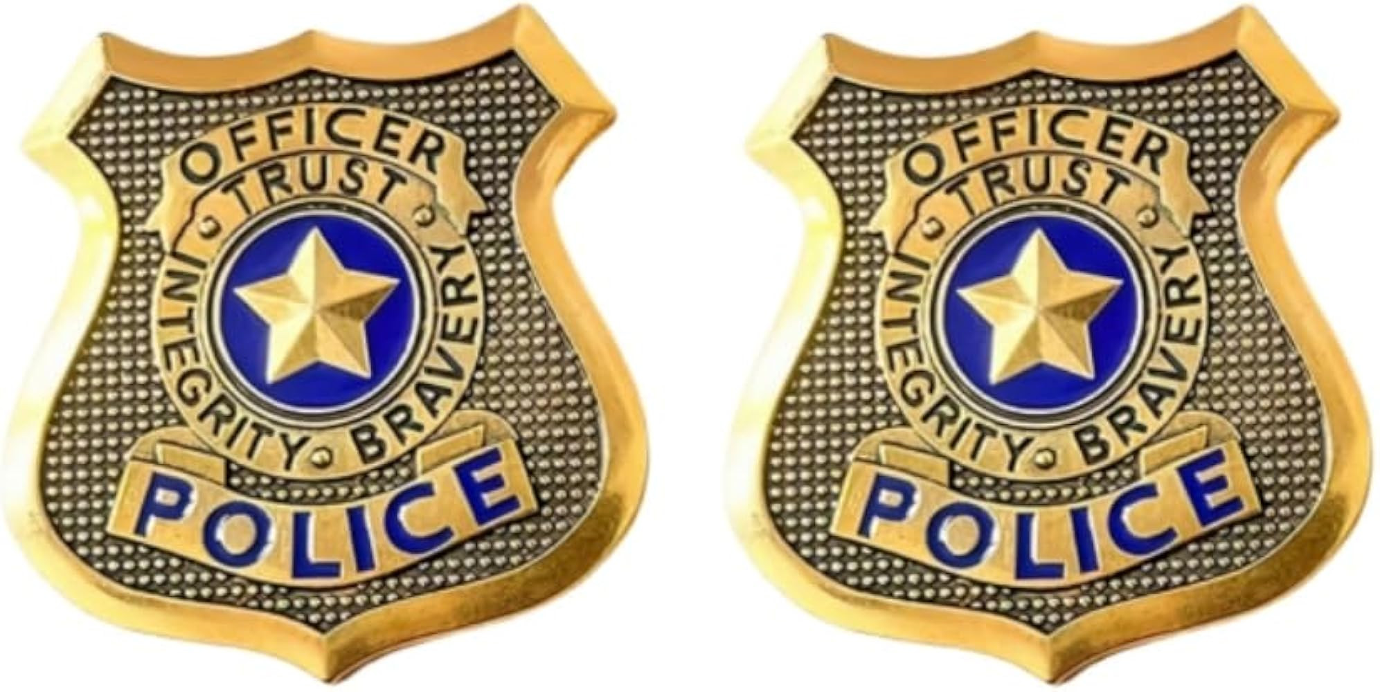 Police Cosplay Props,Sheriff Badge， Cop Badge Pin ，Gift for Police Cosplayers | Amazon (US)