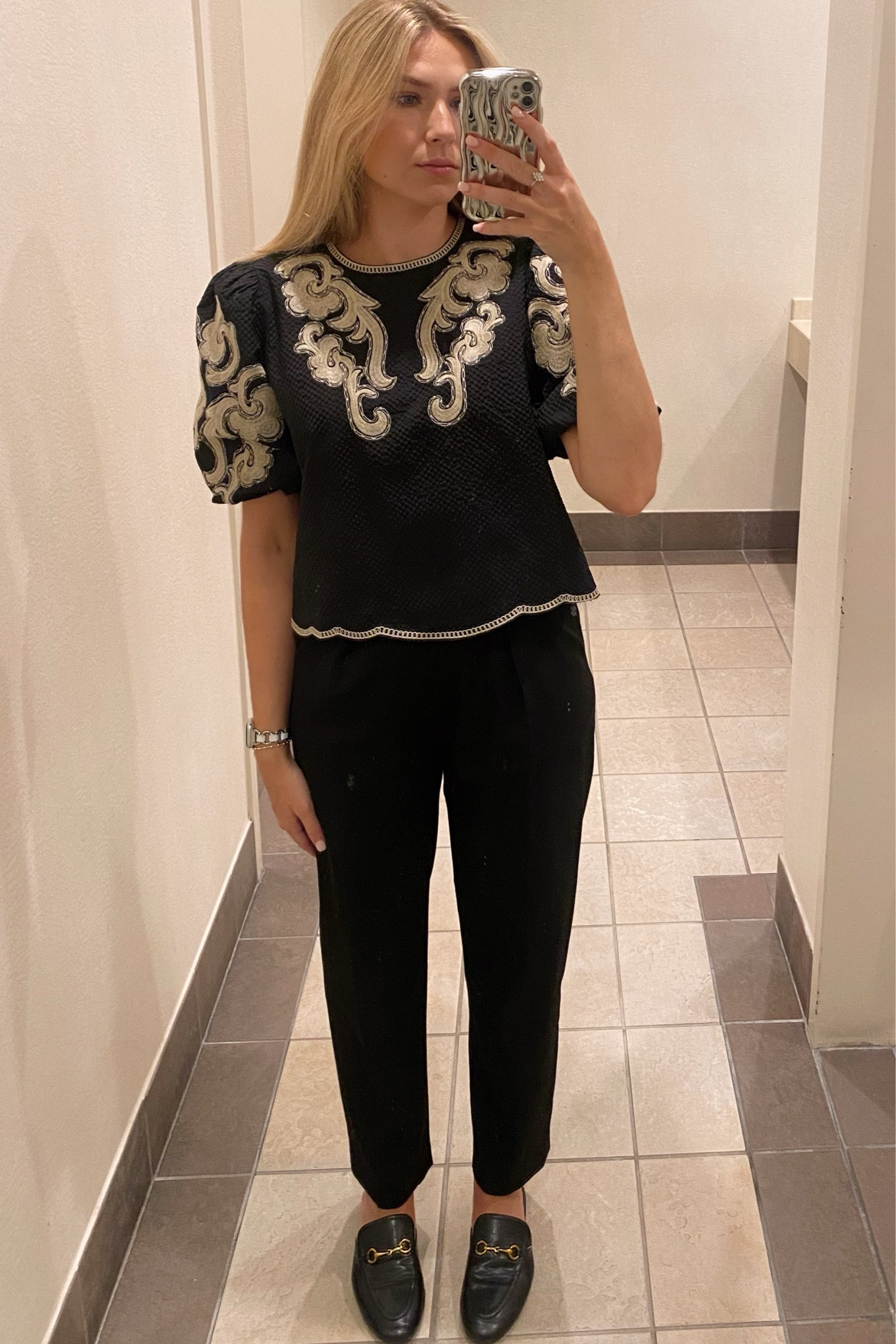 Work Wear! Top is from Effie’s. Pants are Zara  

#LTKFindsUnder100 #LTKSeasonal #LTKWorkwear