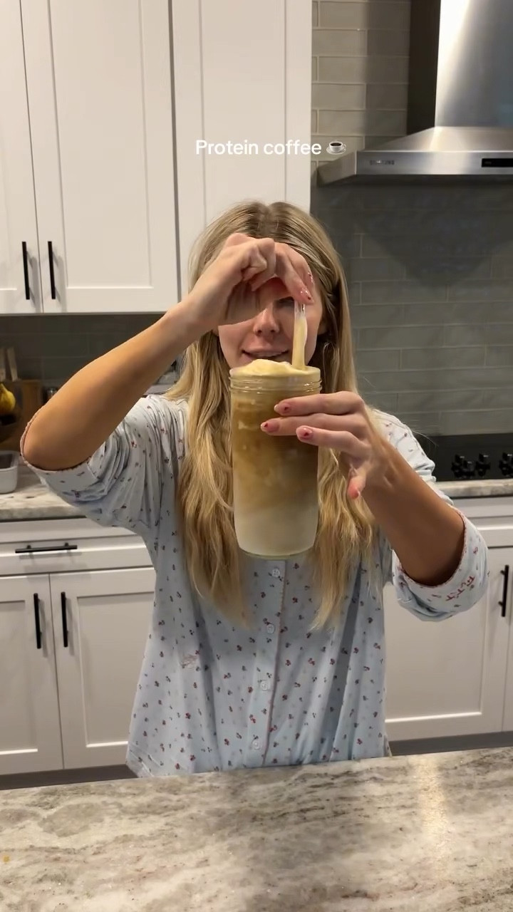 My protein coffee puts my normal lattes to SHAMEEEEE & 25g of protein (even more if you do the full scoop obvi)

Code SYDNEYA for 20% off @1upnutrition !!! Linked in my IG bio!

#LTKStyleTip #LTKActive #LTKWatchNow