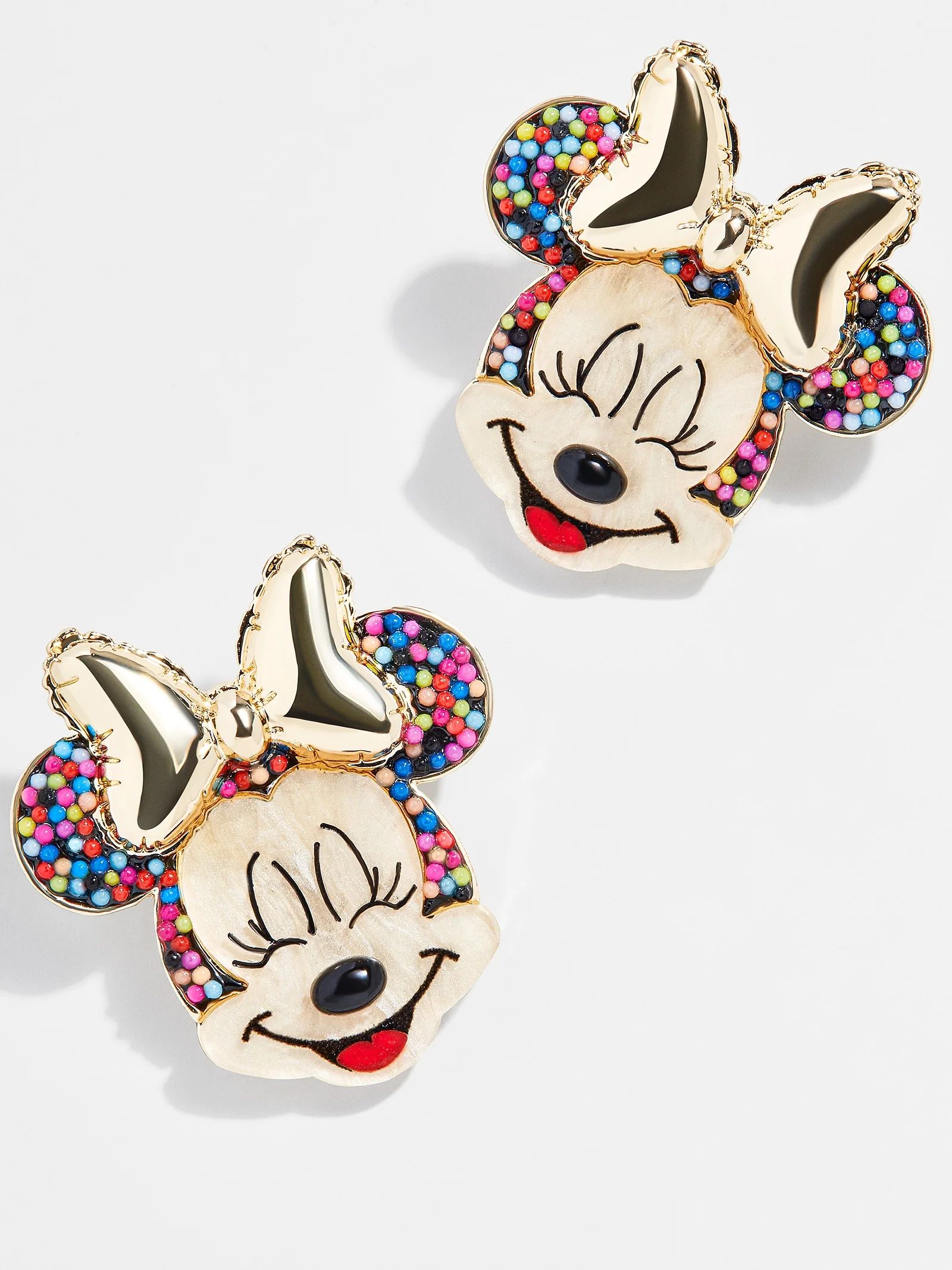 Minnie Mouse Disney Birthday Earrings - Multi | BaubleBar (US)
