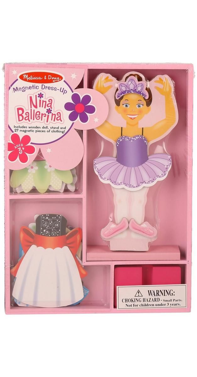Nina Ballerina Magnetic Dress-Up Toy--3824208060900   | Burkes Outlet | bealls