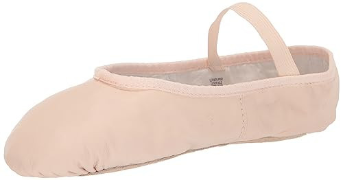 Bloch Dance Women's Dansoft Full Sole Leather Ballet Slipper/Shoe, Theatrical Pink,5 B US | Amazon (US)