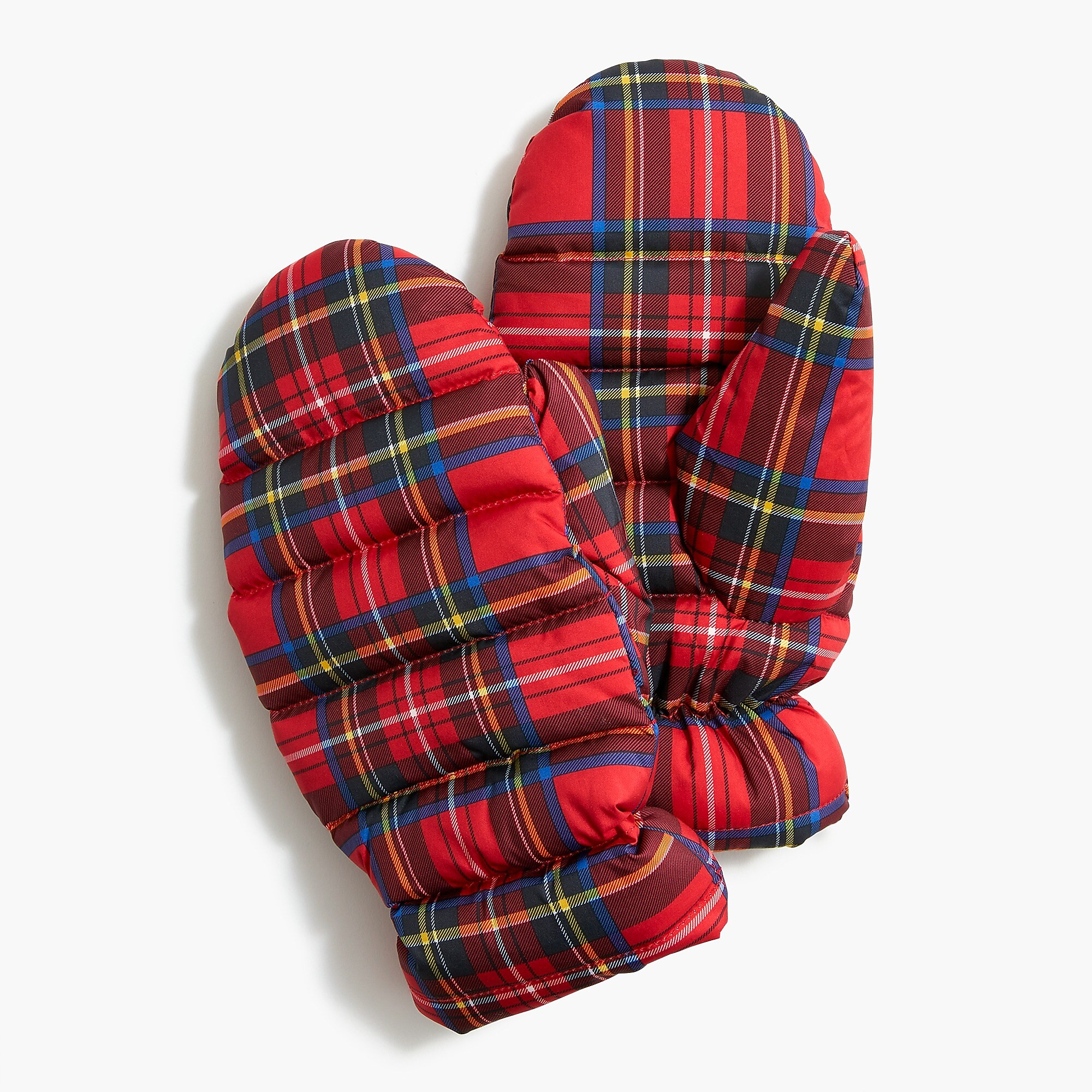 Tartan mittens | J.Crew Factory