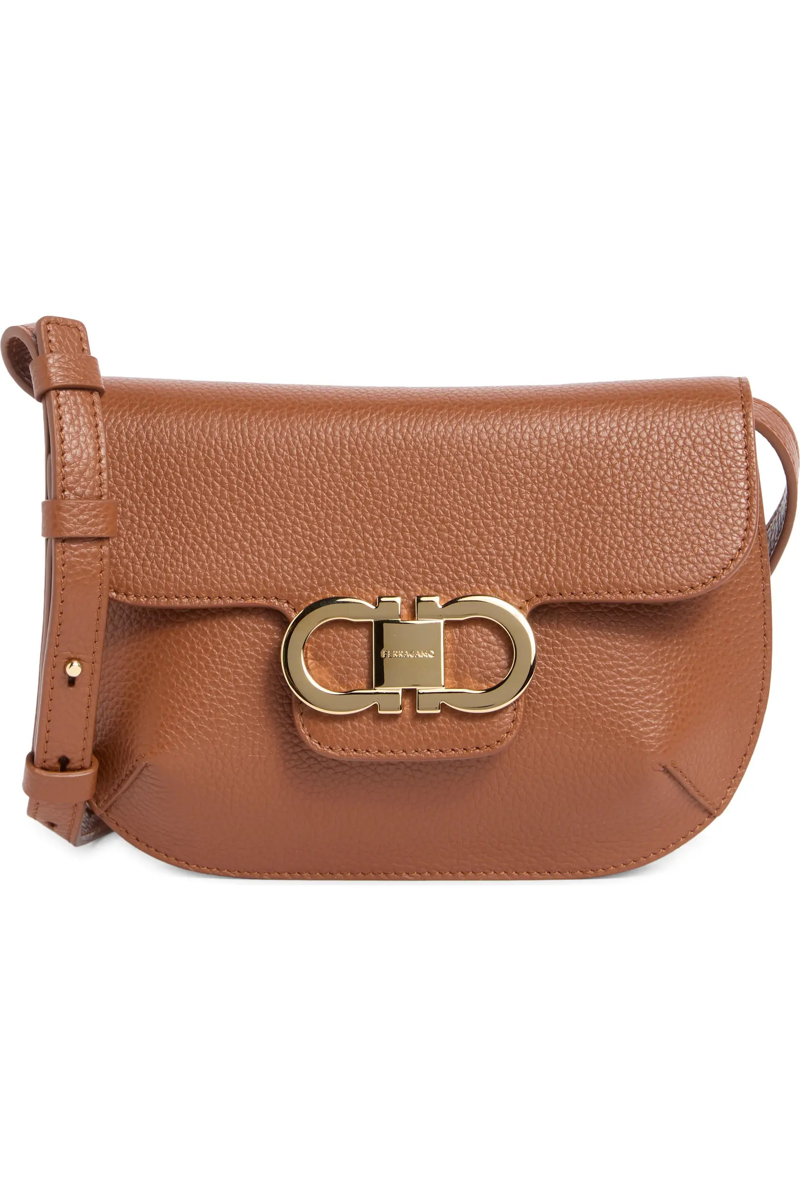 Lizzy Double Gancio Leather Crossbody Bag (Women) | Nordstrom | Nordstrom
