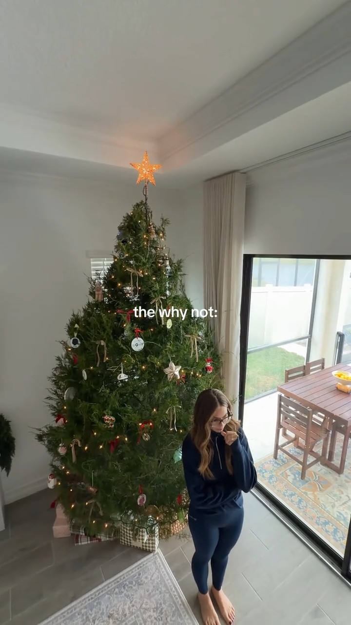 we love our huge tree! 

#LTKootd #LTKdayinmylife #LTKHoliday